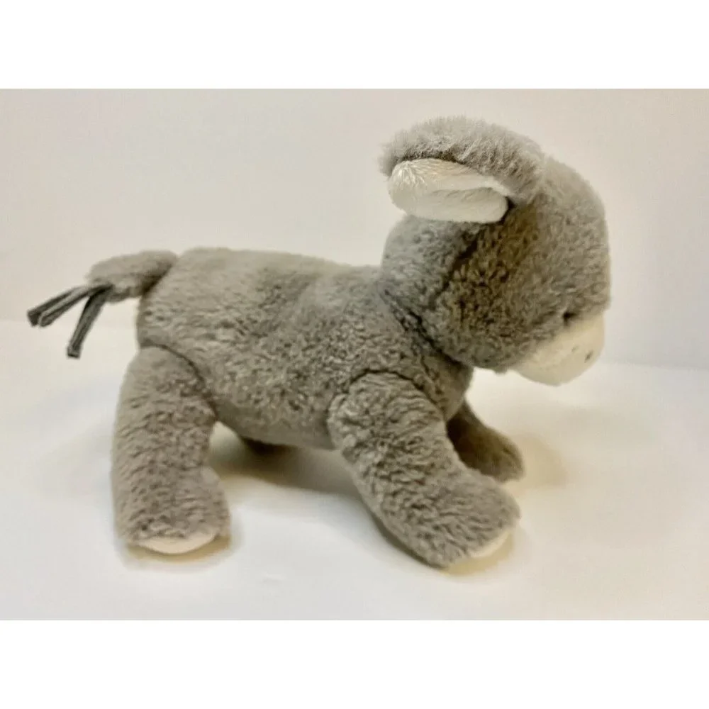 Carters Plush Grey Gray Donkey Mule‎ Baby Toy Stuffed Animal Lovey 2016